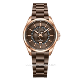 Alexandre Christie AC 8691 LD Brown Rosegold Stainless Steel